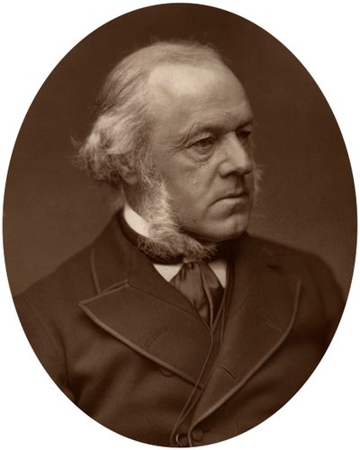 Henry Austin Bruce, 1:e baron Aberdare, statsman, 1882. av Lock and Whitfield