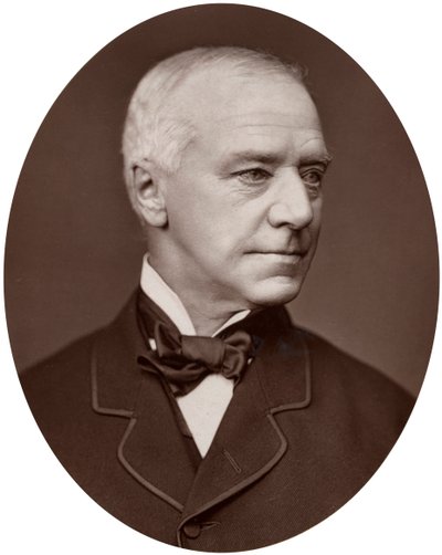 Hon Sir Henry Hawkins, domare vid High Court of Justice, 1877. av Lock and Whitfield