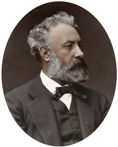 Jules Verne, fransk författare, 1877. av Lock and Whitfield