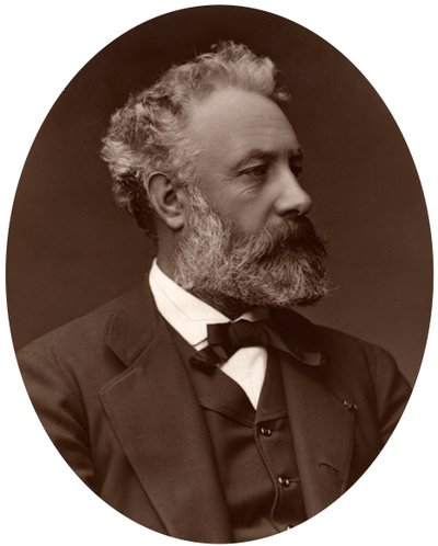 Jules Verne, fransk författare, 1877. av Lock and Whitfield