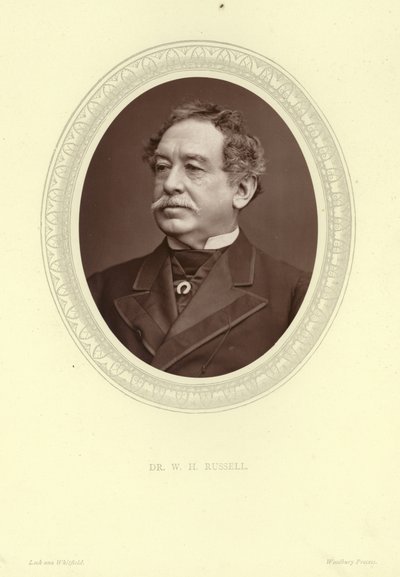 Porträtt av Dr William Howard Russell av Lock and Whitfield