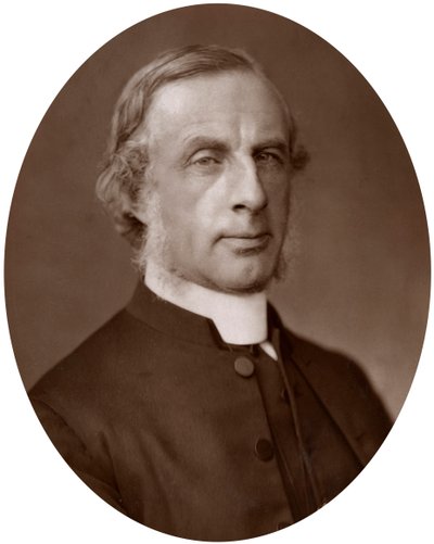 Rev Edward Hayes Plumptre, DD, dekanus i Wells, 1883. av Lock and Whitfield