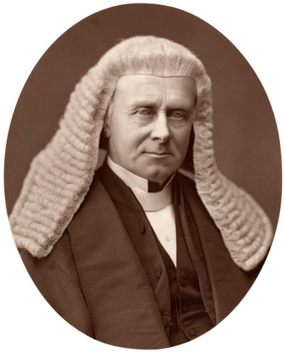 Höger Hon Henry Bouverie Brand, MP, talman för underhuset, 1876. av Lock and Whitfield