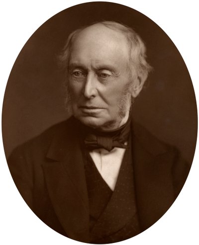 Samuel Morley, MP, industriman och politiker, 1882. av Lock and Whitfield