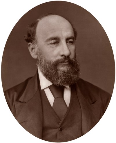 Sir George Strong Nares, arktisk upptäcktsresande, 1878. av Lock and Whitfield