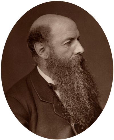 Sir Wilfrid Lawson, politiker, MP för Carlisle, 1882. av Lock and Whitfield