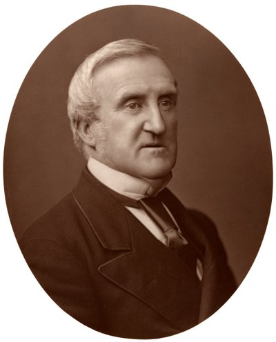 Vicekansler Sir C Hall, domare vid High Court of Justice, 1876. av Lock and Whitfield