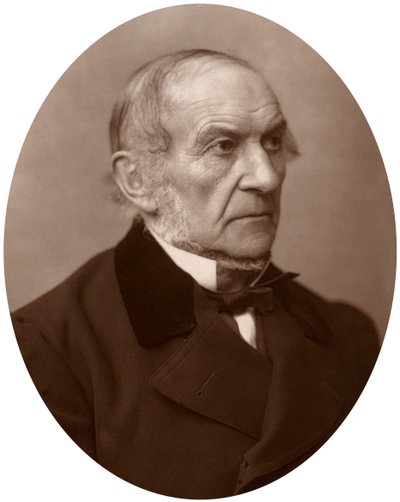 William Ewart Gladstone MP, brittisk liberal premiärminister, 1882. av Lock and Whitfield