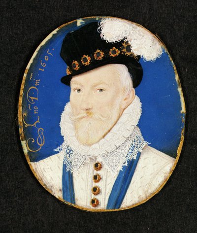 Miniatyr av Lord Howard av Effingham av Lockley