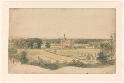 Moyland Castle nära Kleve av Lodewijk Johannes Kleijn