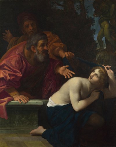 Susannah and the Elders, 1616 av Lodovico Carracci