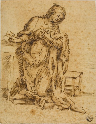 Virgin Announce av Lodovico Carracci