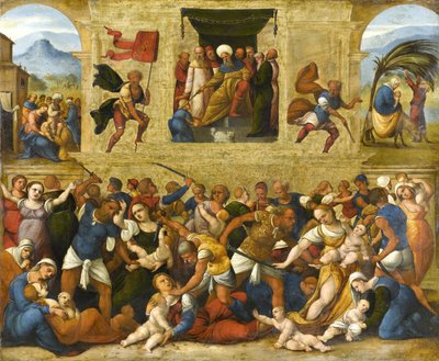 Massaker av de oskyldiga av Lodovico Mazzolino
