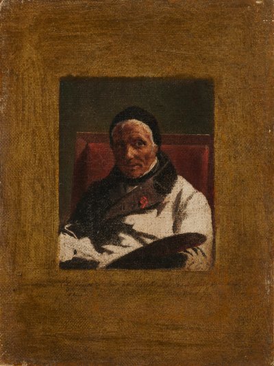 Porträtt av Francois-Marius Granet 1775-1849, 1846. av Léon Cogniet