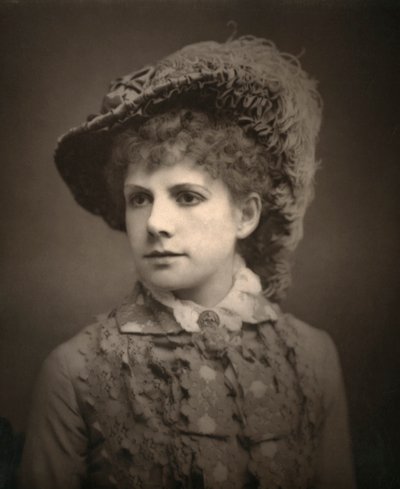 Alma Murray, brittisk skådespelerska, 1882. av London Stereoscopic and Photographic Co