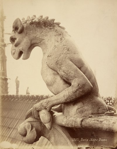 Paris, Notre-Dame av Léopold Louis Mercier