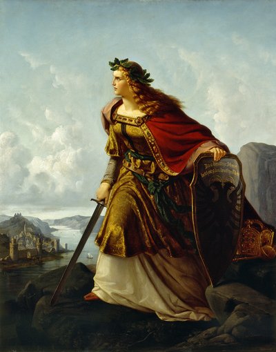Germania vid Vakten vid Rhen av Lorenz Clasen