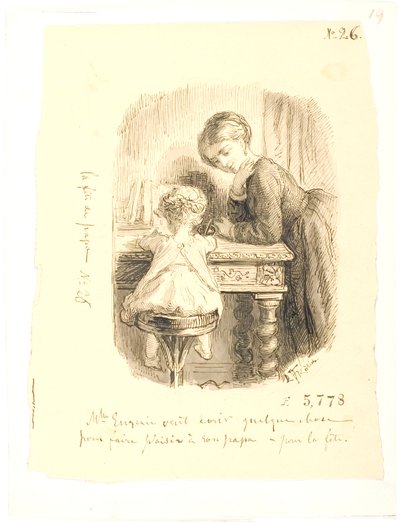 Brevskrivning av Lorenz Frølich