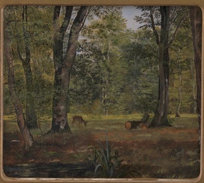 Charlottenlund Wood, norr om Köpenhamn av Lorenz Frølich
