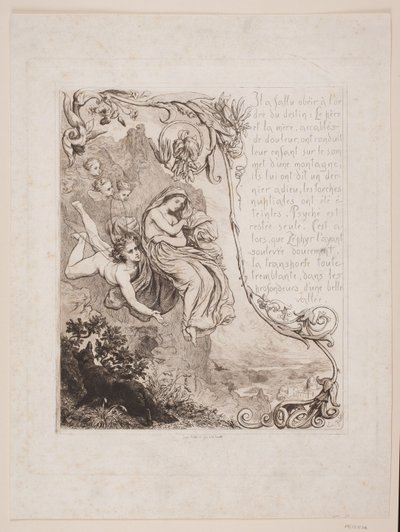 Illustration nr. 4 till "Cupid and Psyche" av Lorenz Frølich