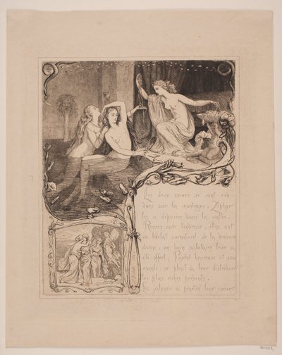 Illustration nr. 7 till "Cupid and Psyche" av Lorenz Frølich