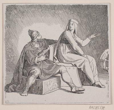 Illustration till "Svend Tveskægs tåg till England och slaget vid Svold" av Lorenz Frølich