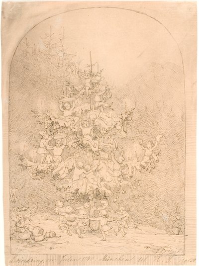 julgran av Lorenz Frølich