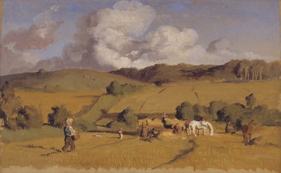 Landskap nära Holmstrup, Själland av Lorenz Frølich