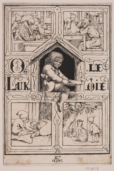 Ole Lukøye av Lorenz Frølich