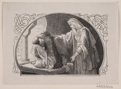 Shejken och hans dotter av Valdemar Thisted av Lorenz Frølich