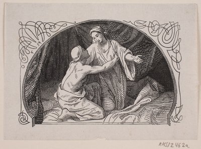 Shejken och hans dotter av Valdemar Thisted av Lorenz Frølich