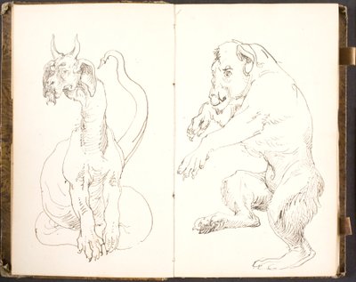 Skissbok nr 29. Dresden 1845-1846 av Lorenz Frølich
