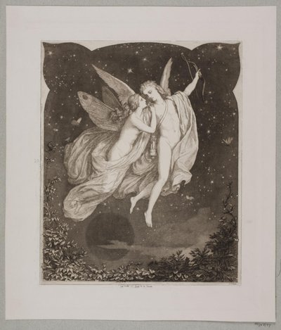 Illustration nr 20 till ”L’Amour et Psyché” av Lorenz Frølich