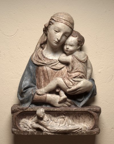 Madonna och barn, ca. 1450. av Lorenzo Ghiberti