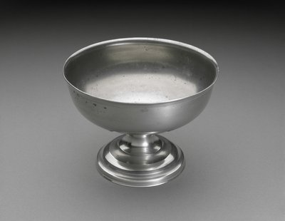 Skål, c. 1838-1842 (tenn) av Lorenzo L. Williams