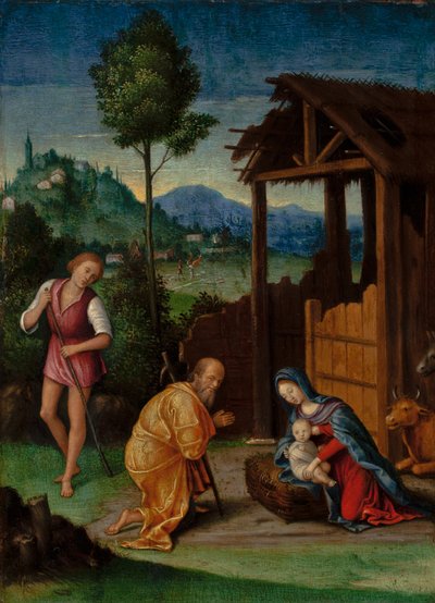 Herdarnas tillbedjan av Lorenzo Leonbruno