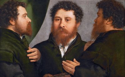 Renässans : Trippelporträtt d