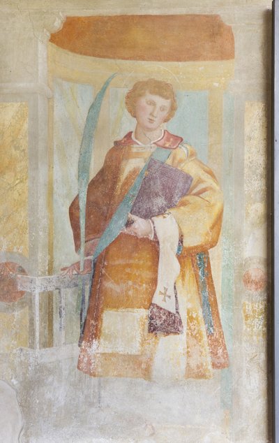 Saint Lawrence, ca 1525 av Lorenzo Lotto