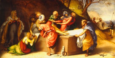 Kristi gravläggning av Lorenzo Lotto