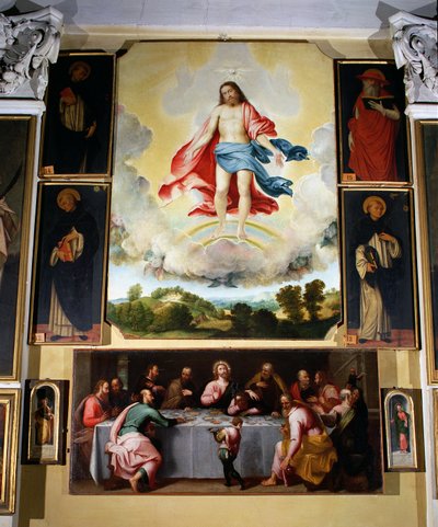 Den heliga treenigheten av Lorenzo Lotto