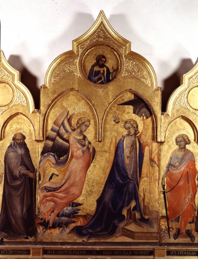 Bebådelsen. av Lorenzo Monaco