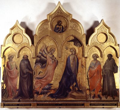 Bebådelsen. av Lorenzo Monaco