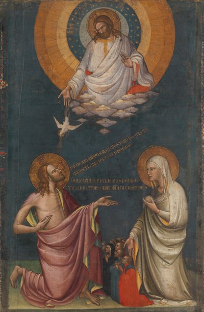 Kristi och jungfruns förbön, före 1402. av Lorenzo Monaco