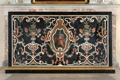 Antepedium tillägnad Saint Charles av Lorenzo Retti