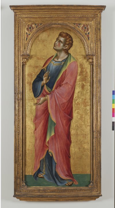 Johannes evangelisten, 1355-57 av Lorenzo Veneziano
