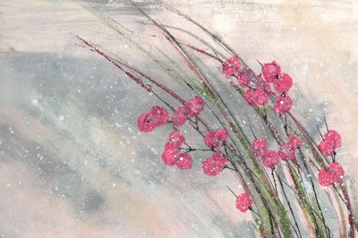 Snöiga rosa bär av Lori Ann Folz