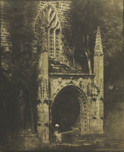 Fontän av Notre-Dame i Saint-Brieuc, Bretagne av Louis-Rémy Robert