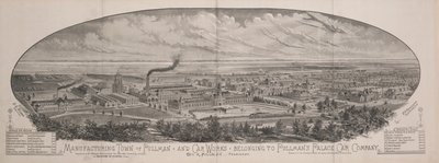 Tillverkningsstaden Pullman och bilverk som tillhör Pullman