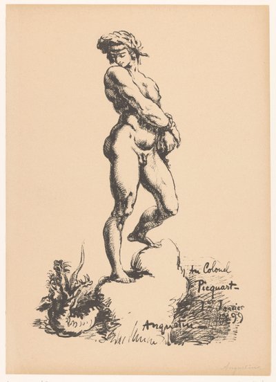 Georges Picquart och draken av Louis Anquetin