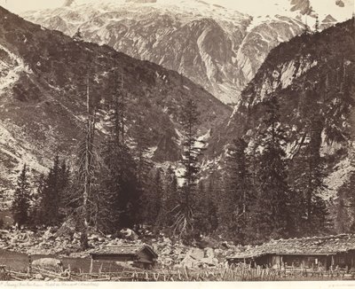 Chalet de Handeck, Hasli Valley, kantonen Bern, Schweiz av Louis Auguste Bisson and Auguste Rosalie Bisson